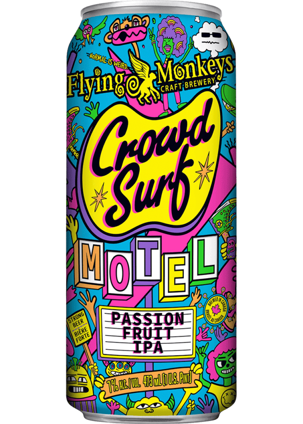 Flying Monkeys Crowd Surf Passionfruit