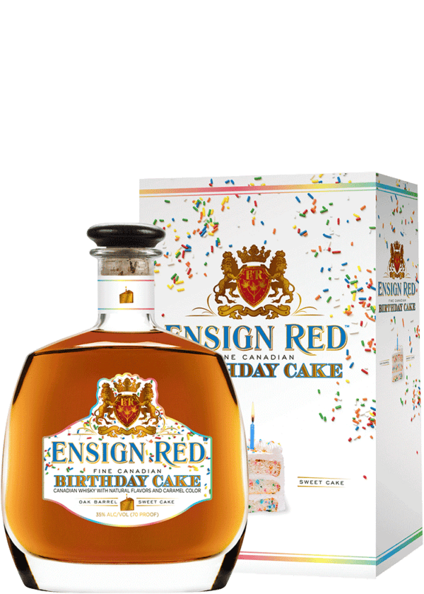 Ensign Red Birthday Cake