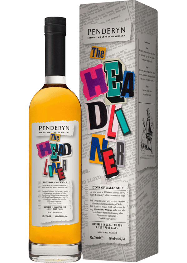 Penderyn The Headliner Icons of Wales No. 9 Scotch Whisky