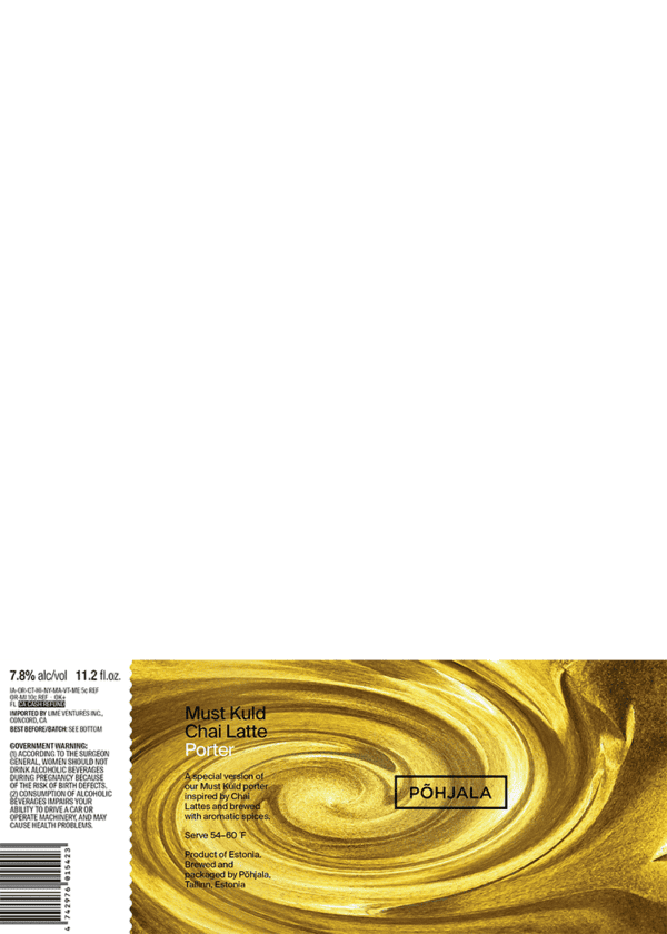 Pohjala Must Kuld Chai Latte - Image 2