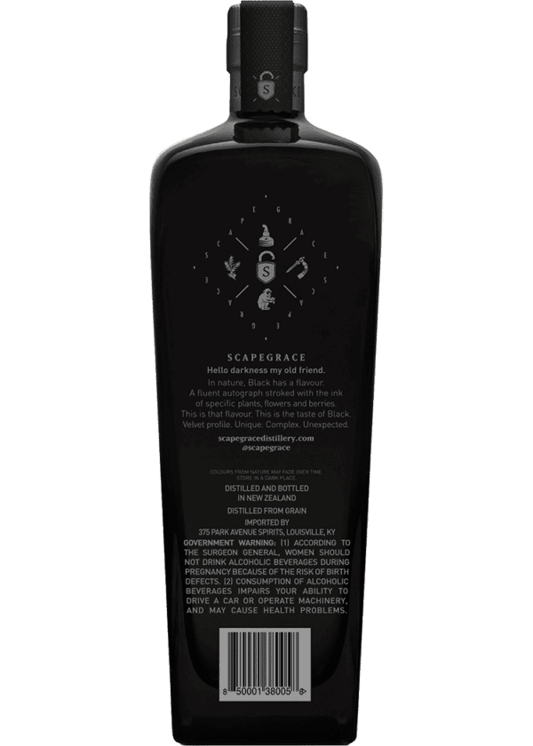 Scapegrace Black Gin - Image 2