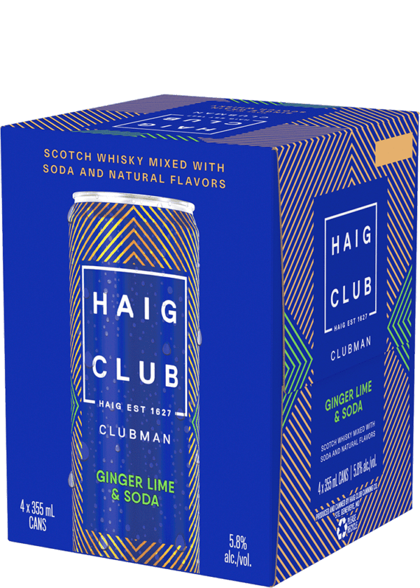 Haig Club Clubman Ginger Lime and Soda