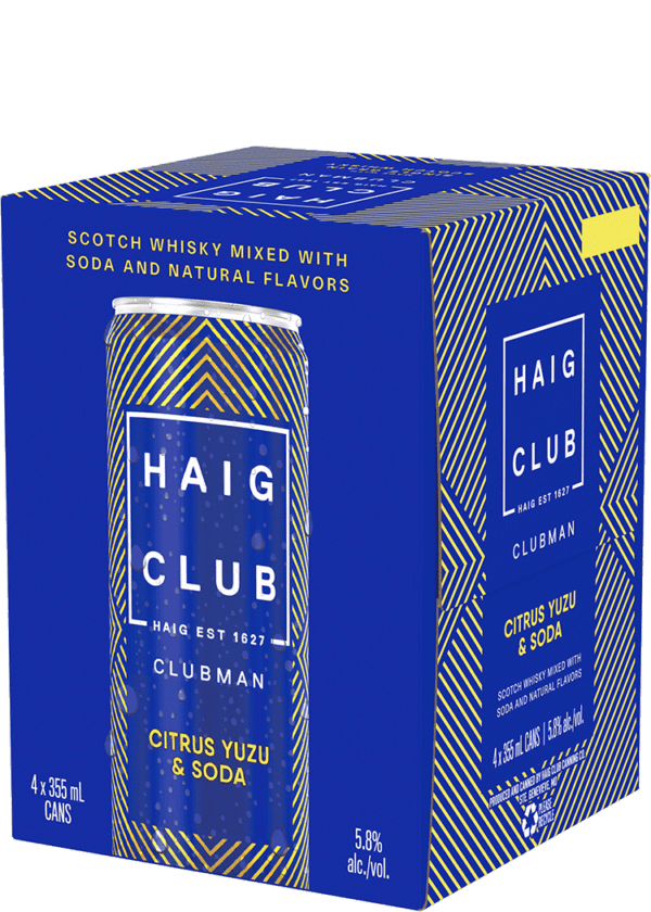 Haig Club Clubman Citrus Yuzu and Soda