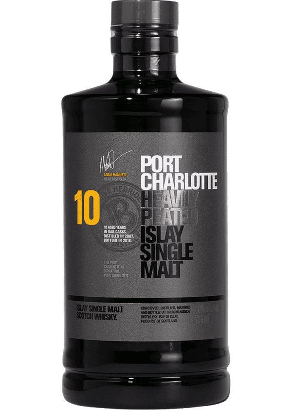 Bruichladdich Port Charlotte 10 Yr Peated Scotch