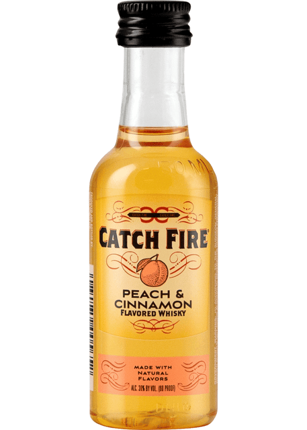 Catch Fire Peach & Cinnamon Whisky