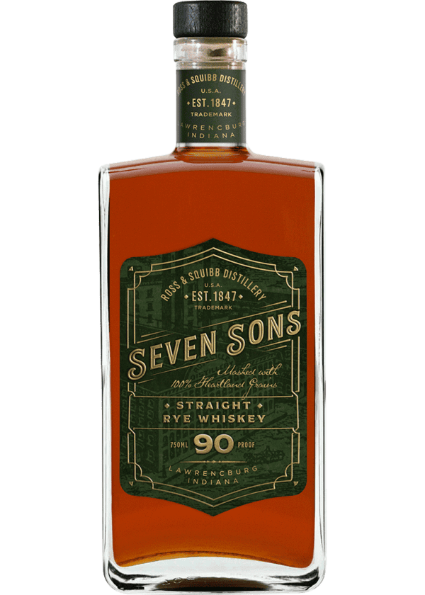 Seven Sons Straight Rye Whiskey