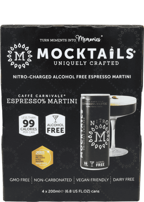 Mocktails Non-Alcoholic Nitro Espresso Martini - Image 2