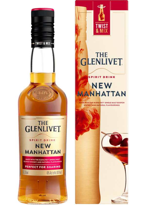 Glenlivet Twist & Mix Cocktails New Manhattan
