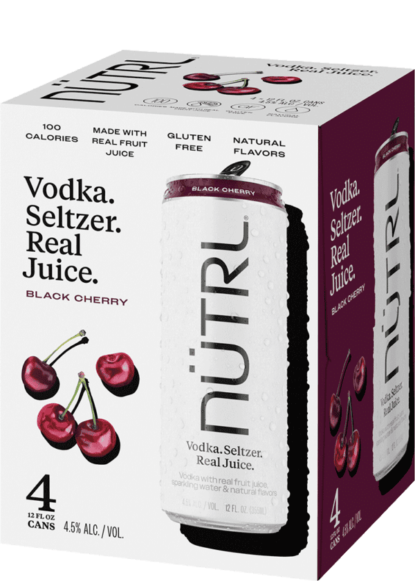 NUTRL Black Cherry Hard Seltzer