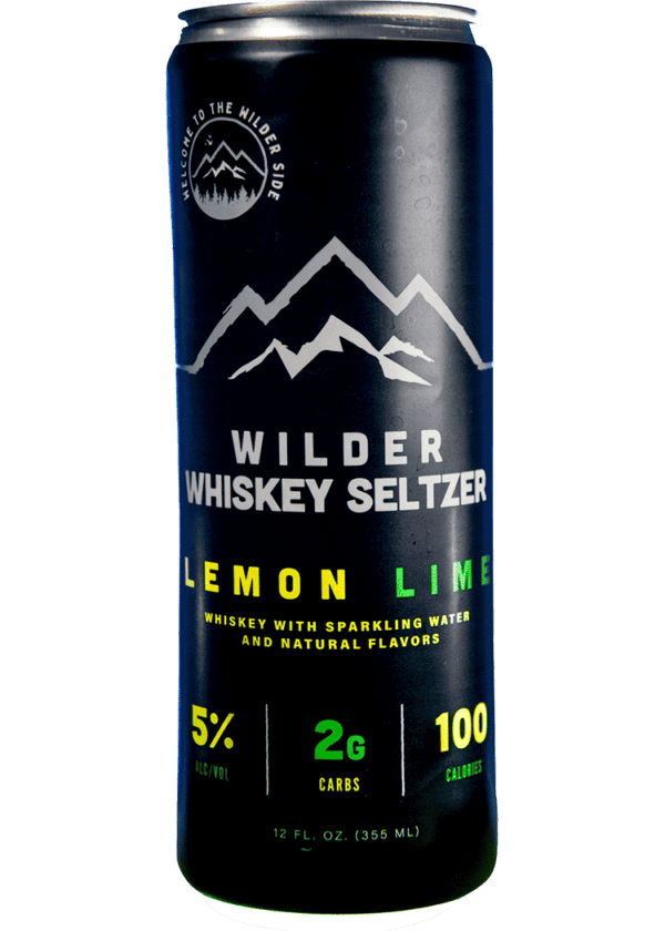 Wilder Whiskey Lemon Lime Seltzer
