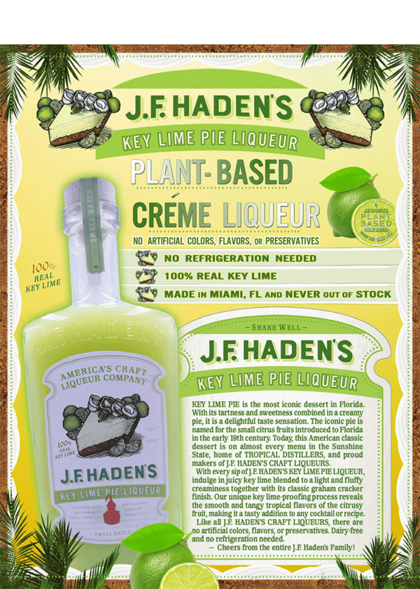 J.F. Haden's Key Lime Pie Liqueur - Image 3