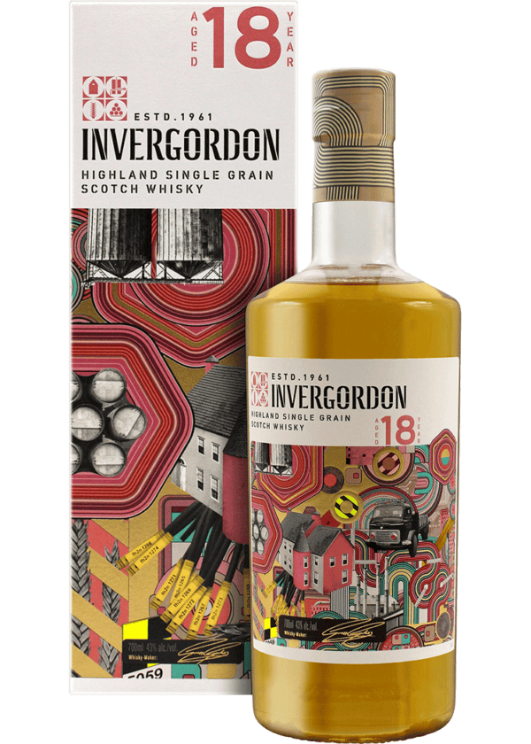 Invergordon 18Yr Single Grain Scotch Whisky