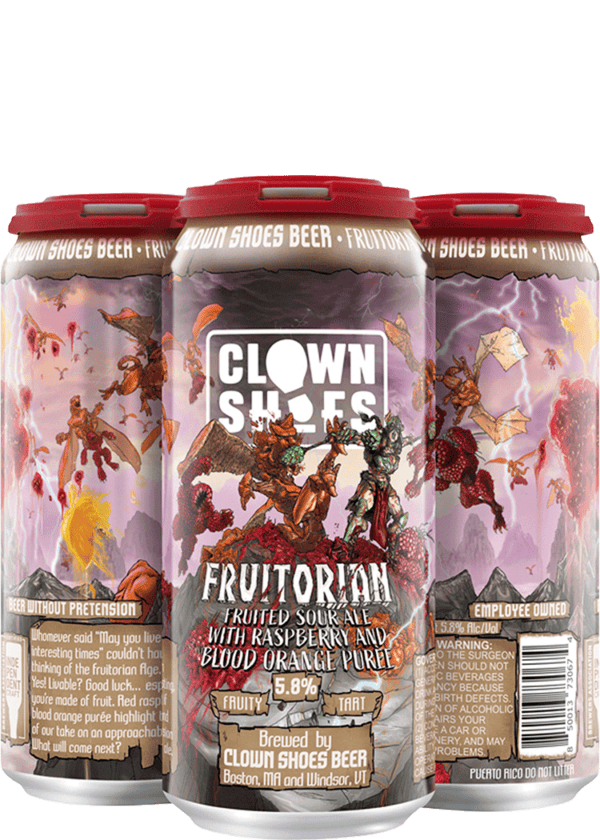 Clown Shoes Fruitorian Fruited Sour Ale