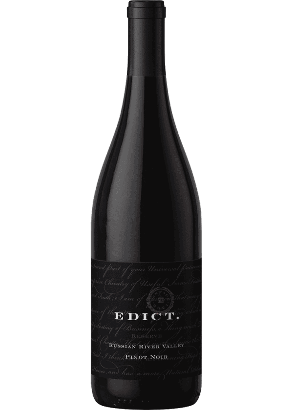 Edict Pinot Noir Reserve Russian River Valley