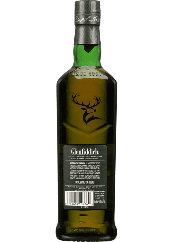 Glenfiddich 12 Year Old Single Malt Scotch Whisky - Image 4