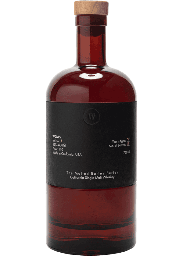 Wolves Malted Barley Series Lot One California Single Malt Whiskey