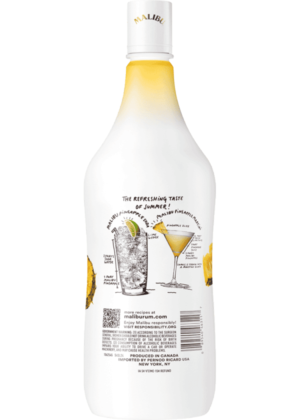 Malibu Pineapple Rum - Image 2