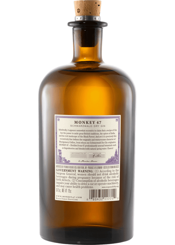 Monkey 47 Schwarzwald Dry Gin - Image 2