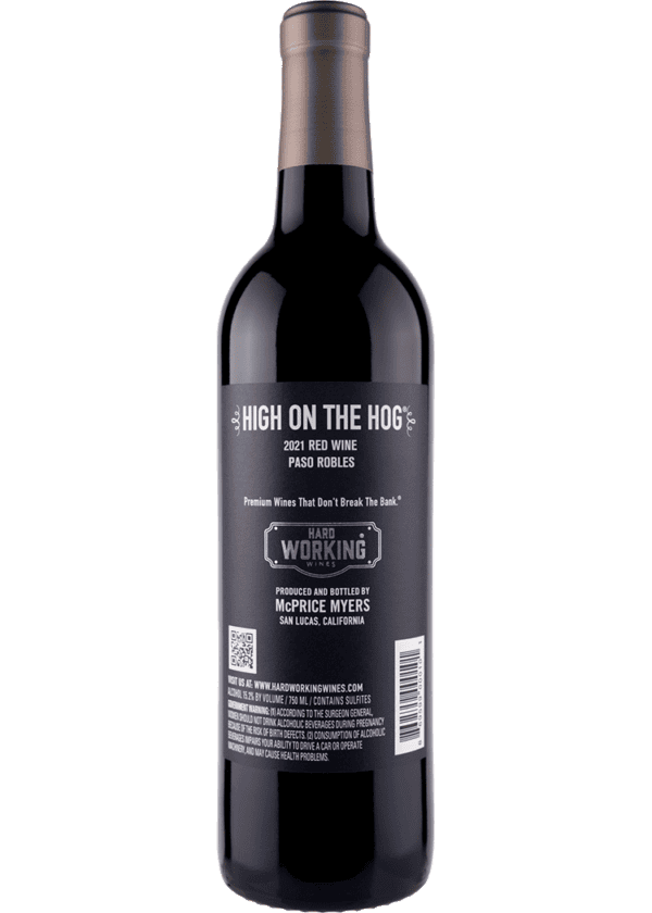 McPrice Myers High On The Hog Paso Robles Red Blend, 2021 - Image 2