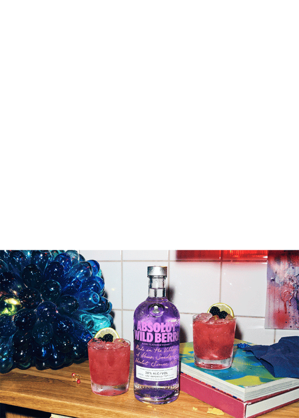 Absolut Wild Berri Vodka - Image 3