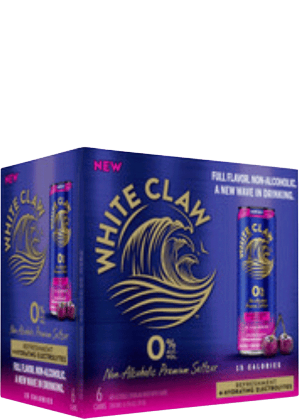 White Claw Non-Alcoholic 0% Black Cherry Cranberry
