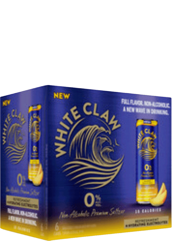 White Claw Non-Alcoholic 0% Mango Passionfruit