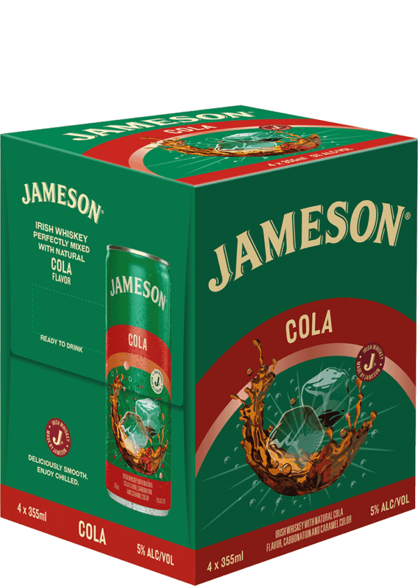 Jameson Whiskey & Cola Cocktail