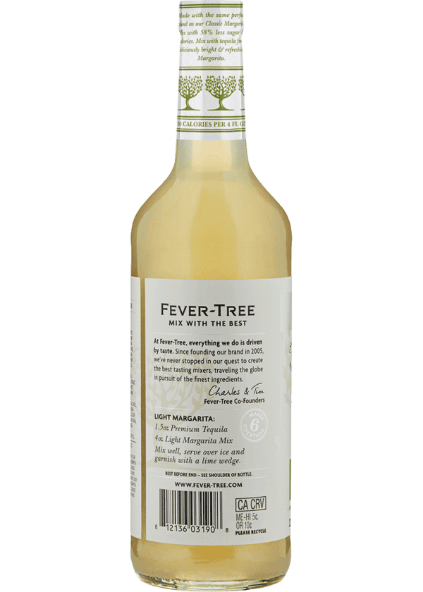 Fever-Tree Light Margarita Mix 750mL - Image 2