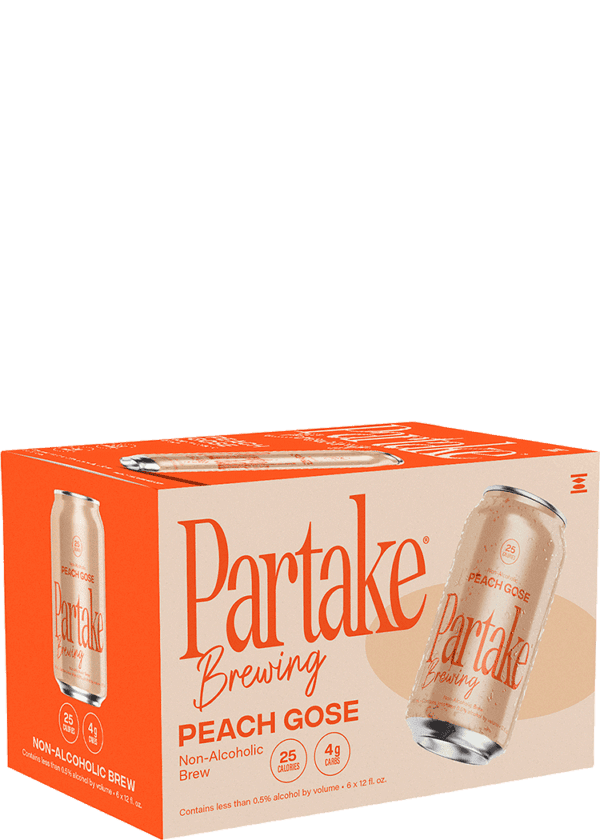 Partake Non-Alcoholic Peach Gose