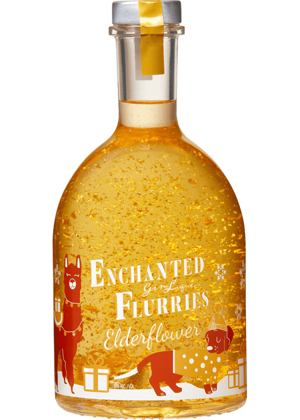 Enchanted Flurries Elderflower Liqueur Snow Globe