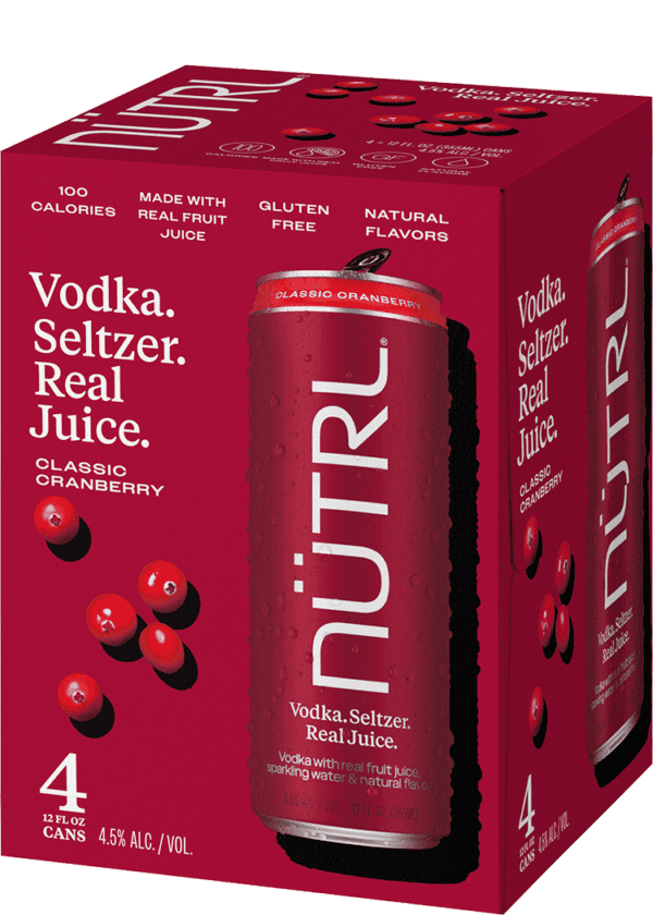NUTRL Cranberry Hard Seltzer