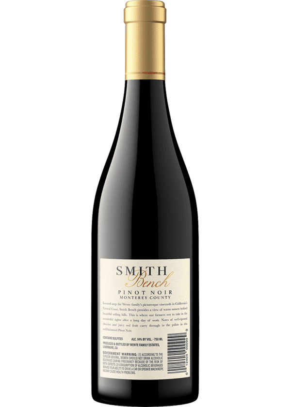 Smith Bench Pinot Noir Monterey - Image 2