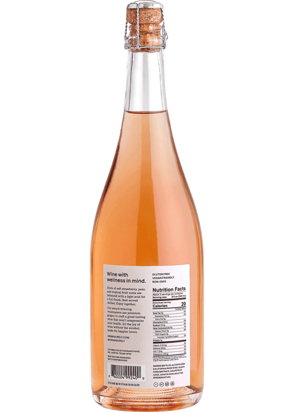 Surely Non-Alcoholic Sparkling Rose - Image 2