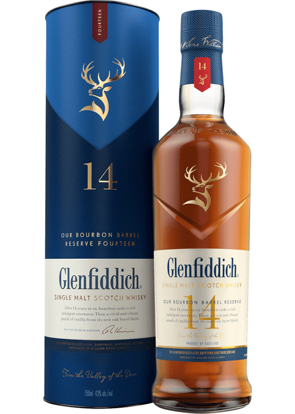 Glenfiddich 14 Year Old Bourbon Barrel Reserve SM Scotch Whisky - Image 3