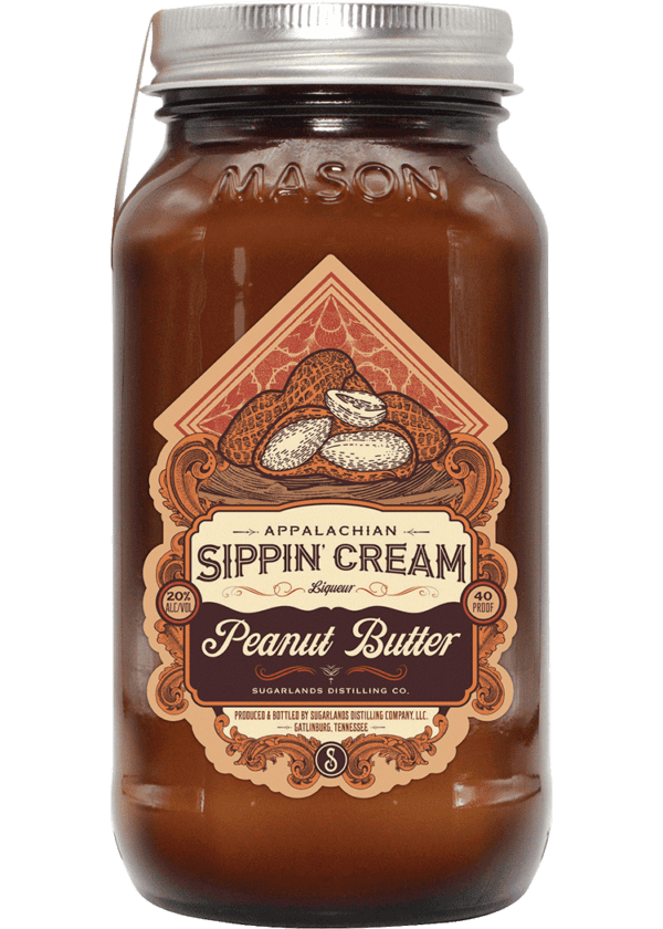 Sugarlands Appalachian Peanut Butter Sipping Cream Liqueur