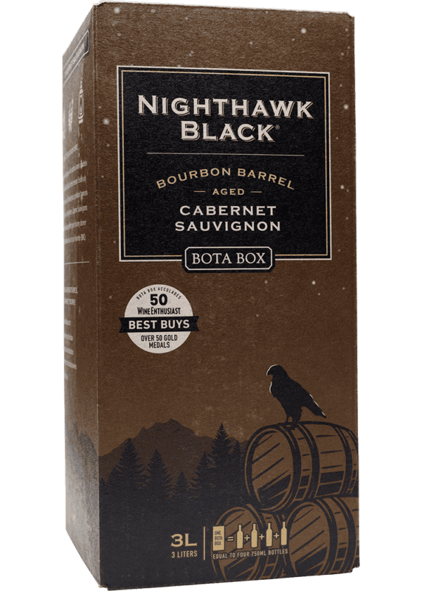 Bota Box Nighthawk Black Bourbon Barrel Aged Cabernet Sauvignon