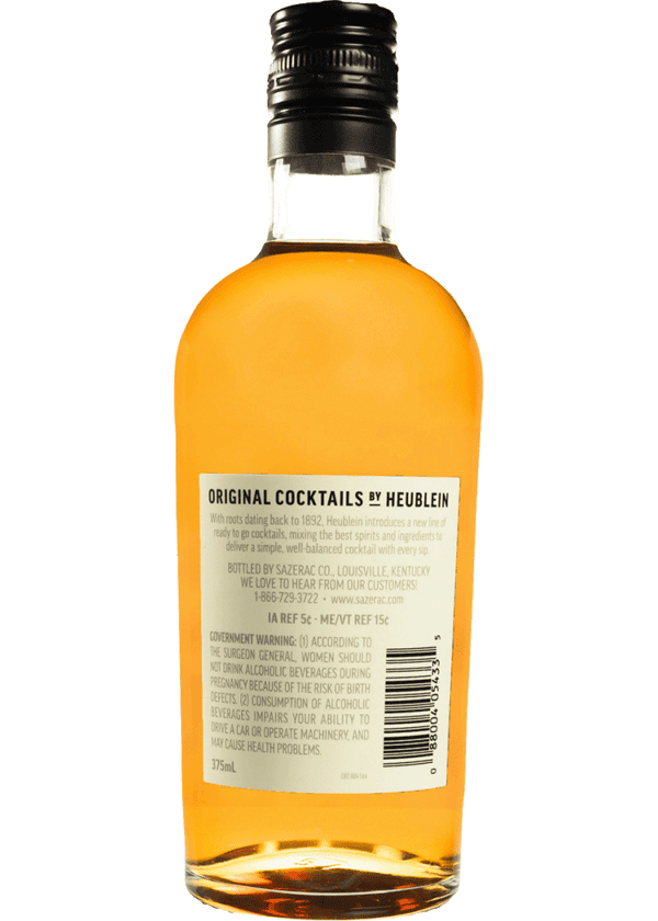 Heublein 1792 Old Fashioned Cocktail - Image 2