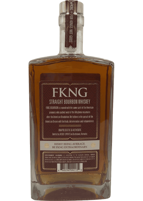 FKNG (For Kings Not Gods) Straight Bourbon 5Yr - Image 2
