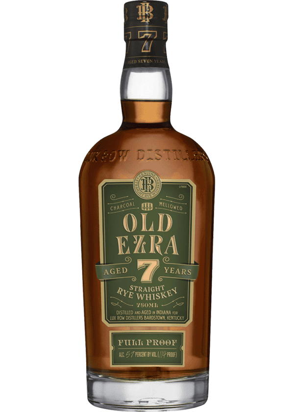 Ezra Brooks Old Ezra 7 Yr Rye Full Proof