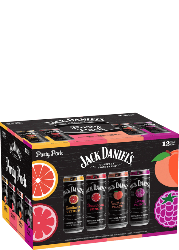 Jack Daniels Country Cocktails Party Pack Variety
