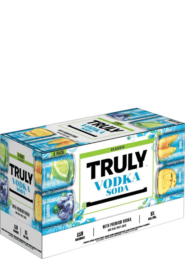 Truly Vodka Soda Classic Variety