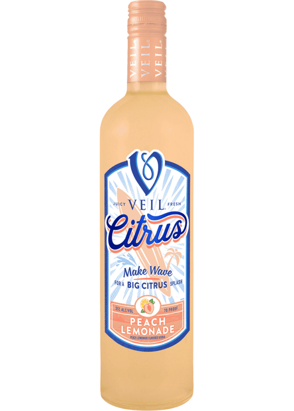 Veil Citrus Peach Lemonade Vodka