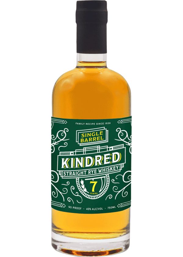 Kindred 7Yr Straight Rye Whiskey