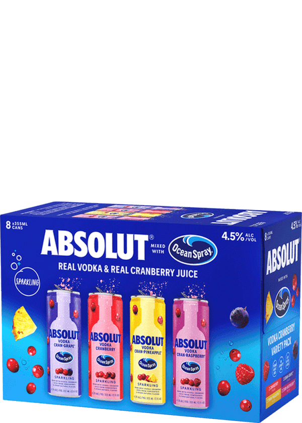 Absolut Ocean Spray Variety