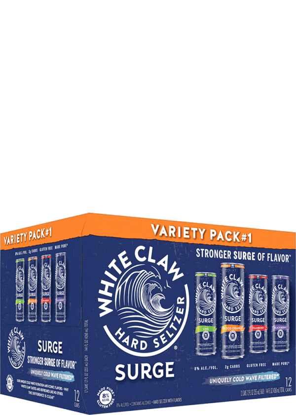 White Claw Hard Seltzer SURGE Variety