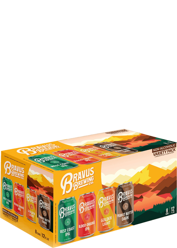 Bravus Non-Alcoholic Beer Variety Pack