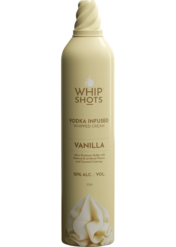 Whip Shots Vanilla Vodka Infused Whipped Cream