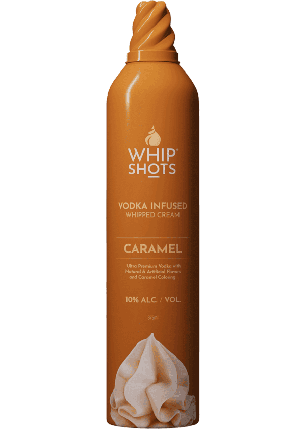 Whip Shots Caramel Vodka Infused Whipped Cream