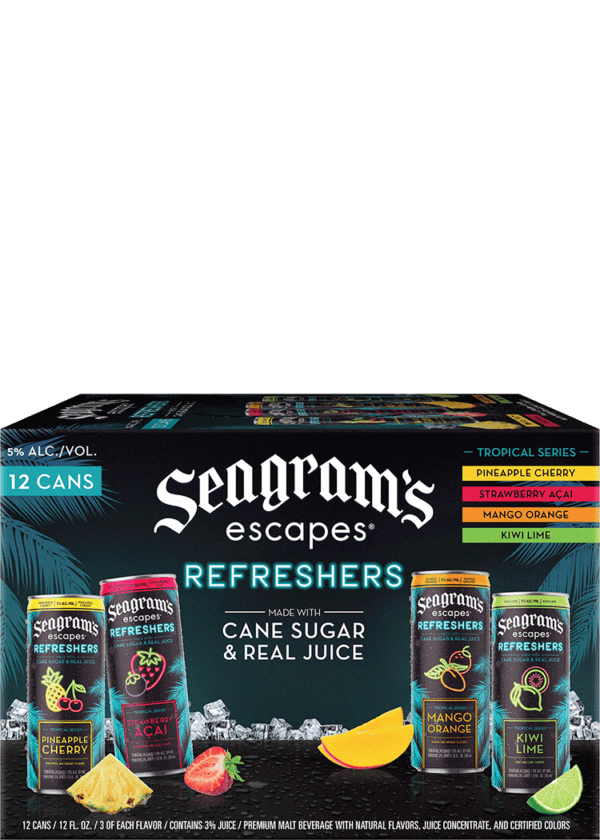 Seagrams Escapes Tropical Refreshers Variety