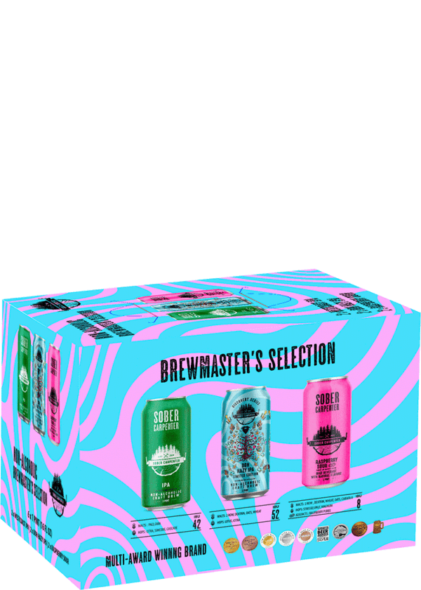 Sober Carpenter Non-Alcoholic Brewer's Selection